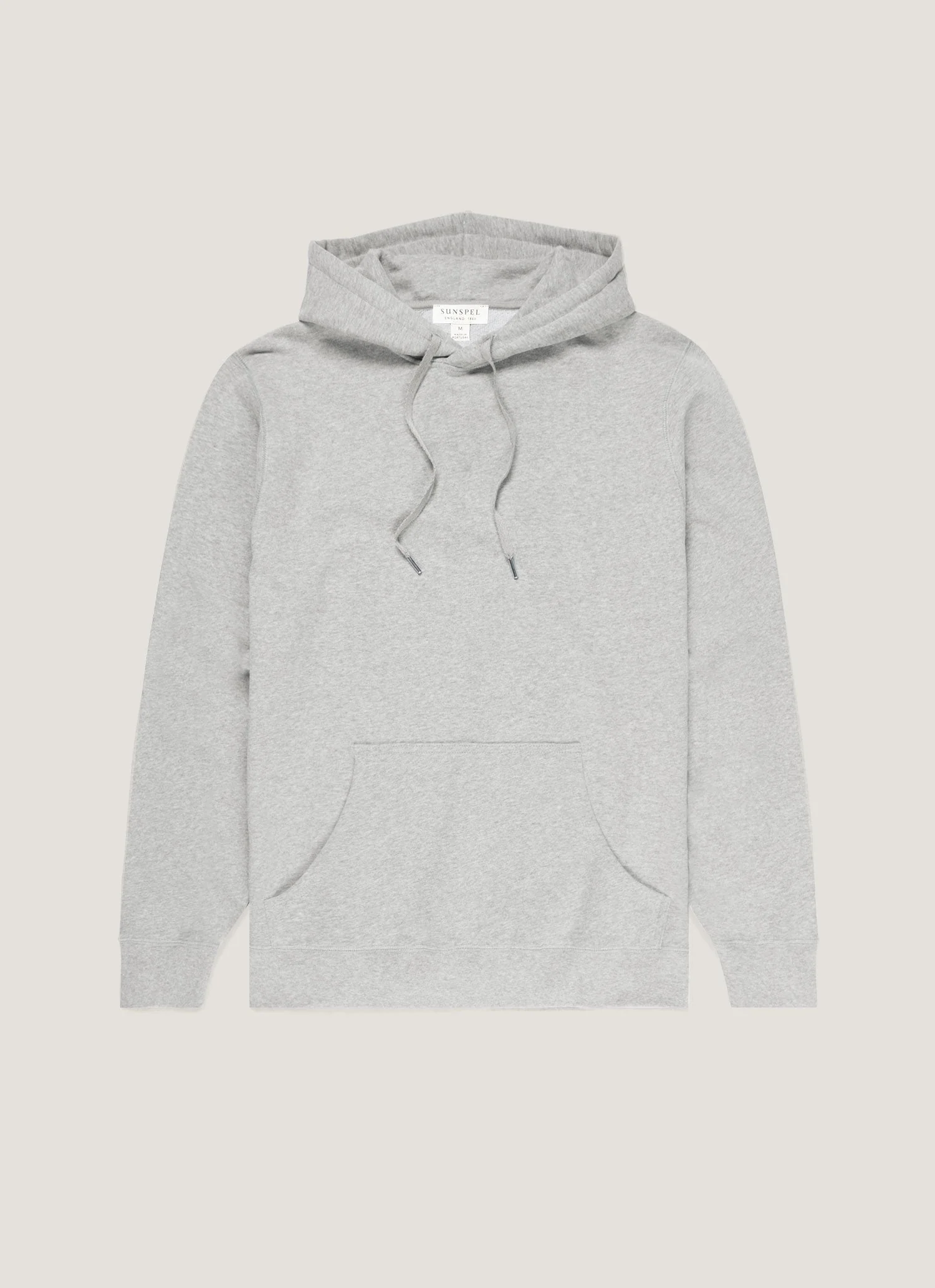 Loopback Grey Melange Hoodie