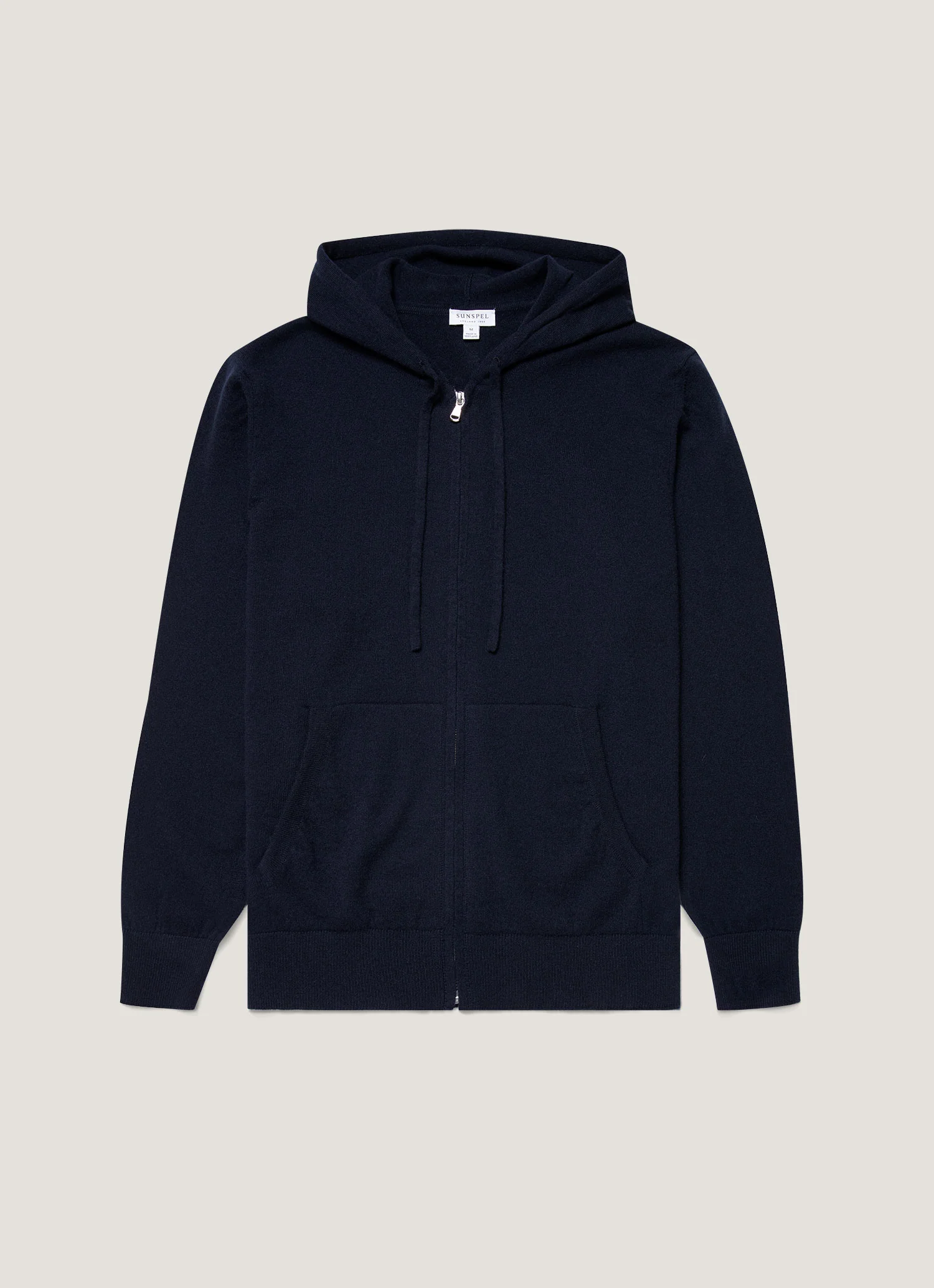 Cashmere Navy Hoodie