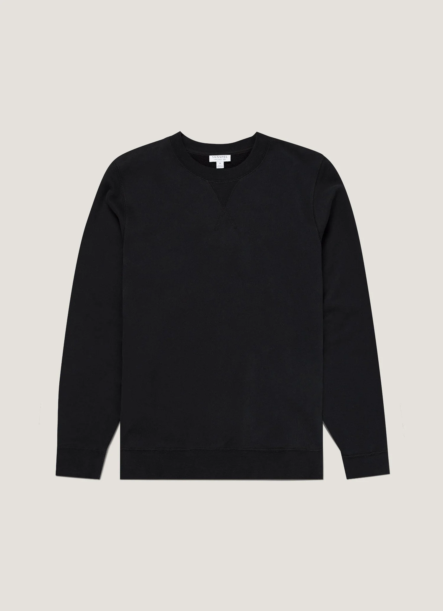 Loopback Black Sweatshirt