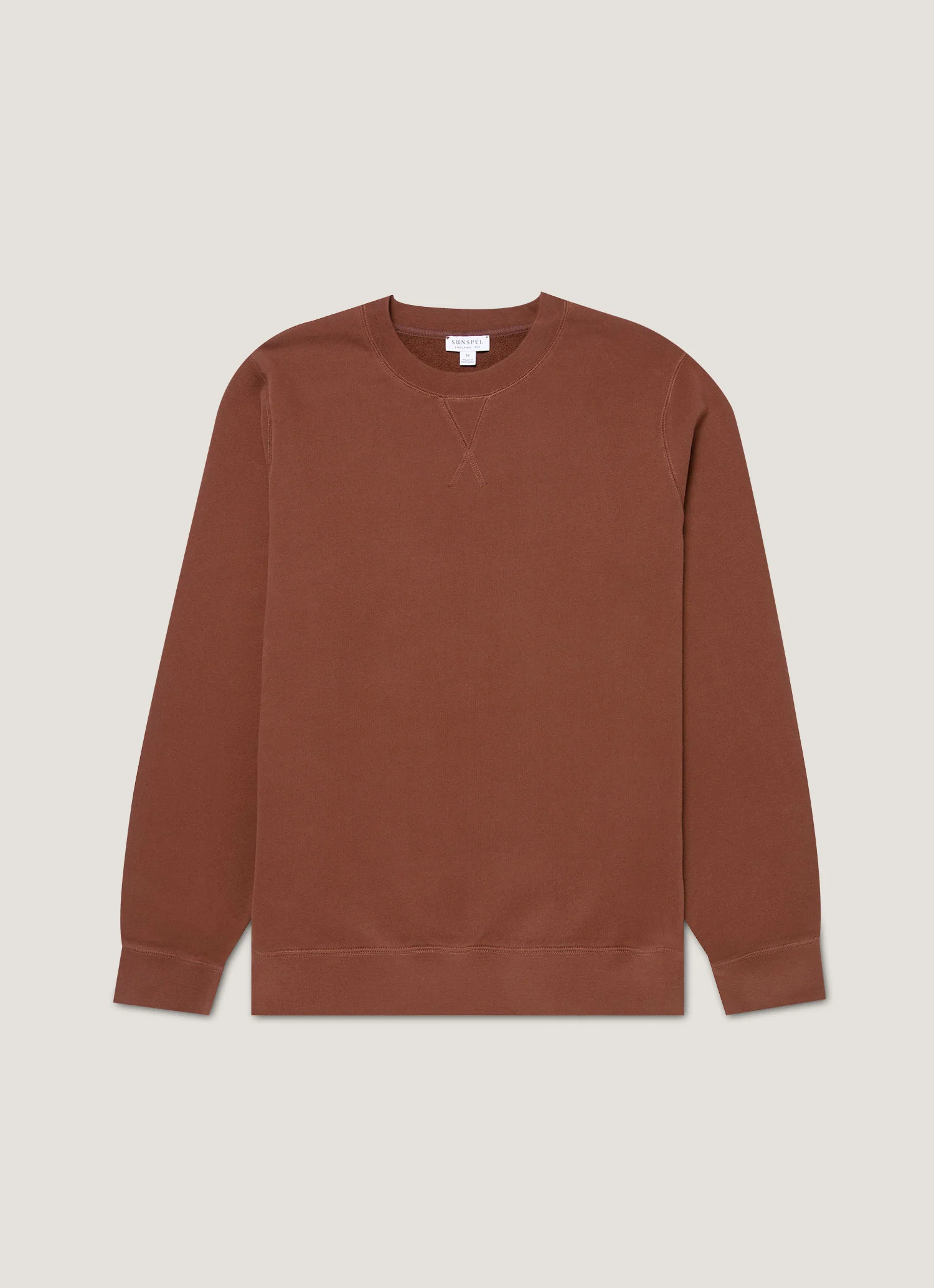 Loopback Conker Brown Sweatshirt
