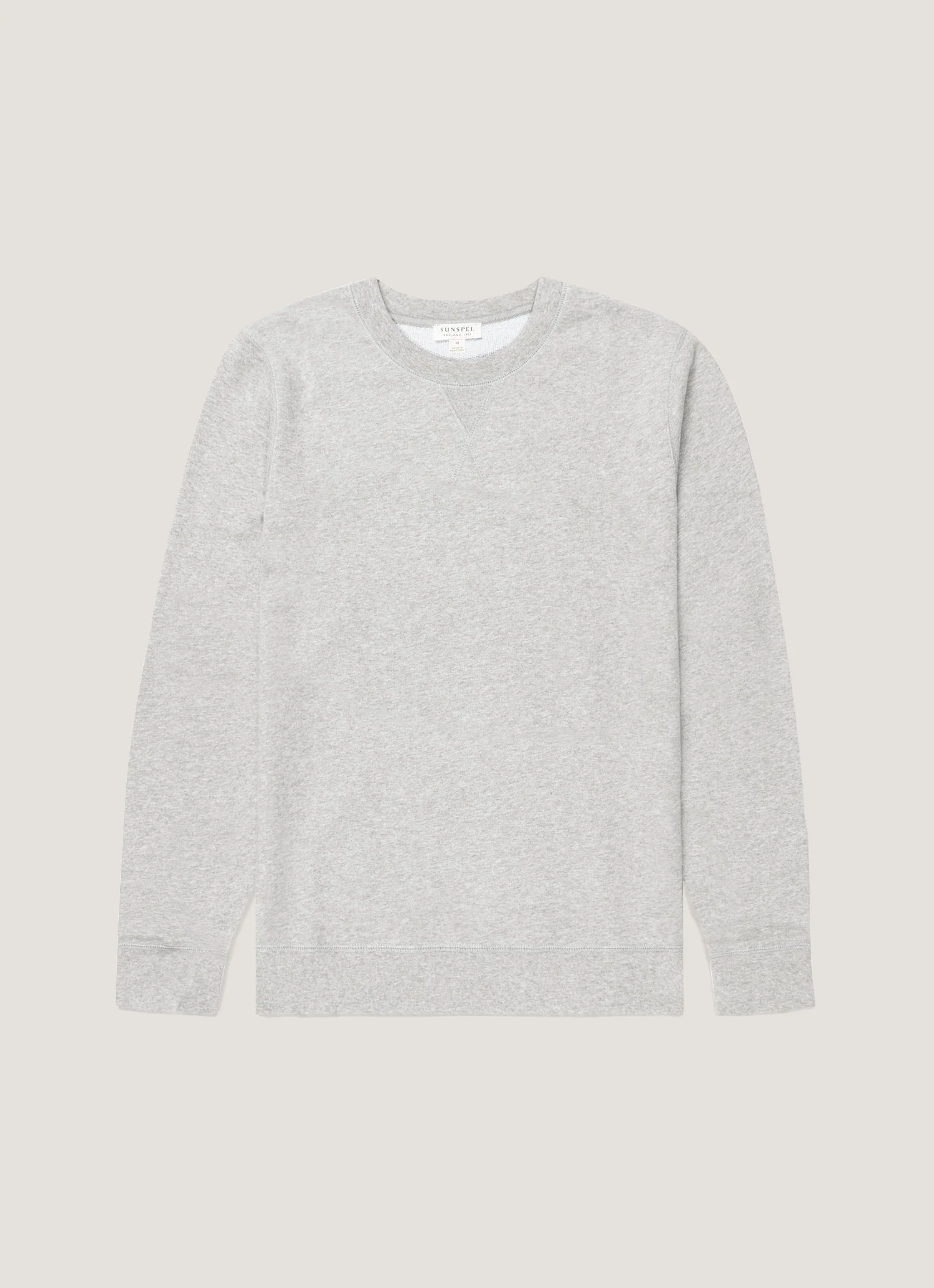 Loopback Grey Melange Sweatshirt